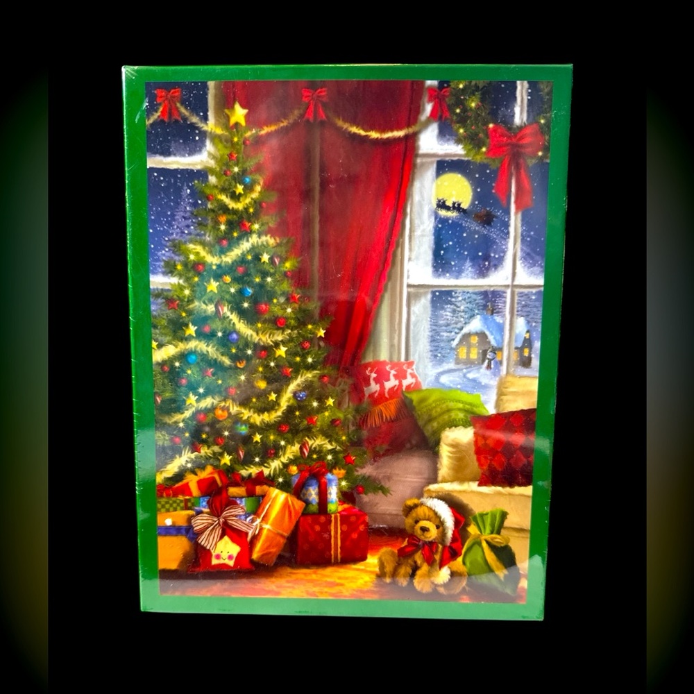 Oversized Brother Sister Puzzle “Christmas Party 2021”. (2-H)